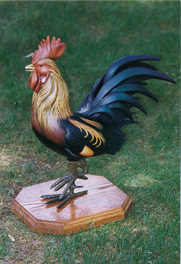 Gibian Red Jungle Fowl Mantle decoy